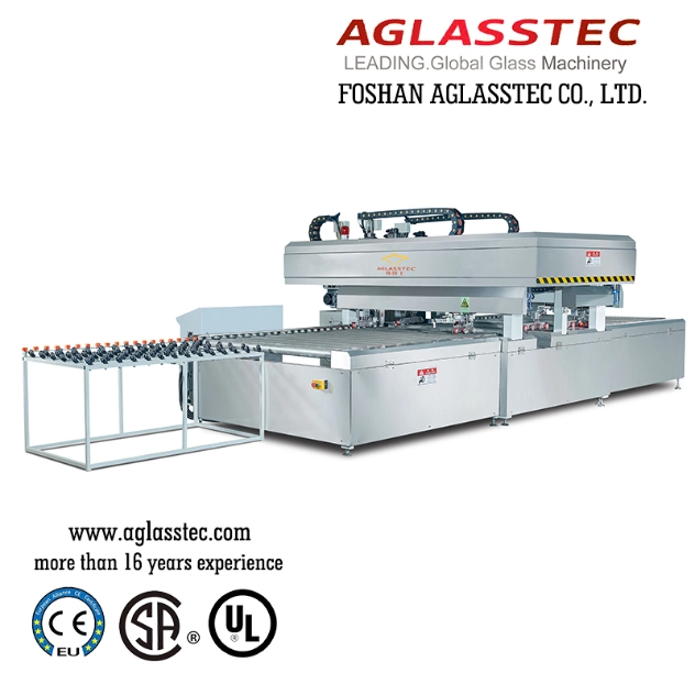 The Strongest Supporting Equipment Fge-Hf1600 Automatic up and Low Arris Grinding Glass Roller Seaming Machine