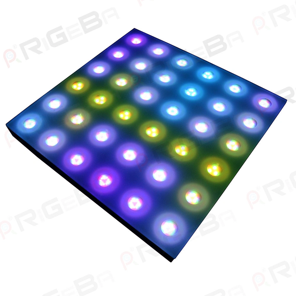 Party Wedding Disco 61*61 Cm Waterproof RGB Effect LED Video Dance Floor for Stage