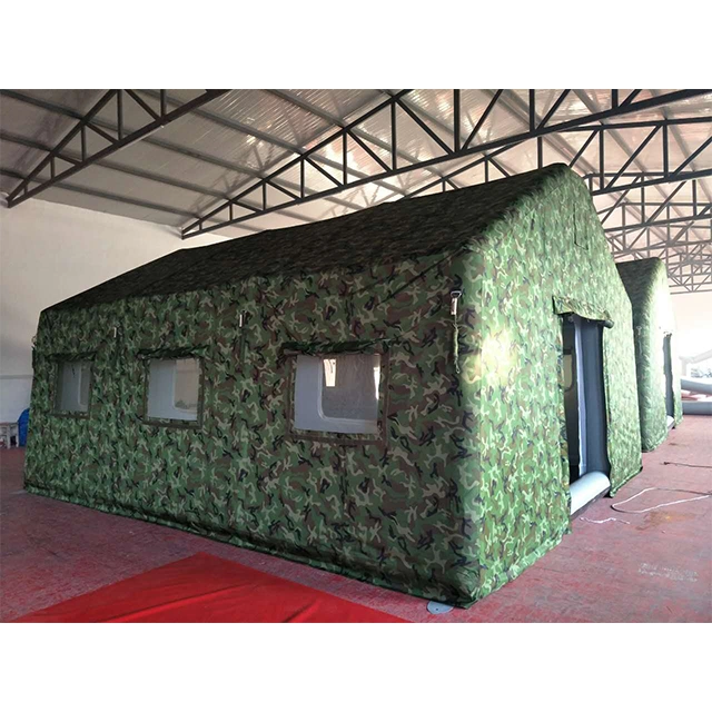 Wholesale Unique Outdoor Camouflage Inflatable Army Camping Tent