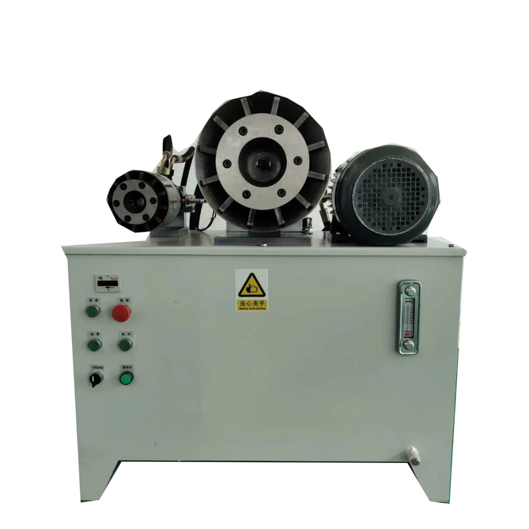 Automatic Small PTFE Stainless Steel Braided Hose Hydraulic Hose Press Crimping Machine Price