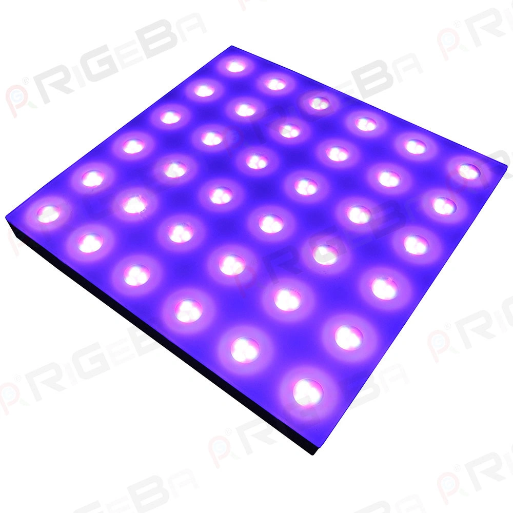 Party Wedding Disco 61*61 Cm Waterproof RGB Effect LED Video Dance Floor for Stage