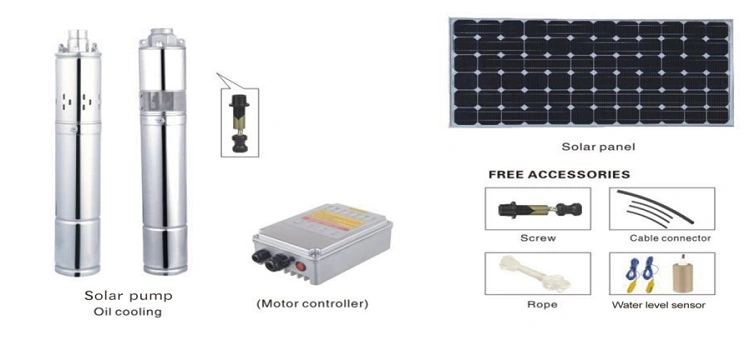 140W-1000W Solar Pump System, Solar DC Water Pump Kits, Solar Pump System