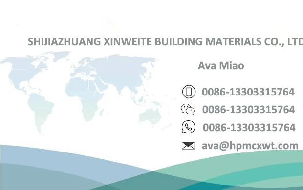 Construction Chemicals Hydroxypropyl Methyl Cellulose HPMC for Tile Adhesive Industrial Grade HPMC Powder