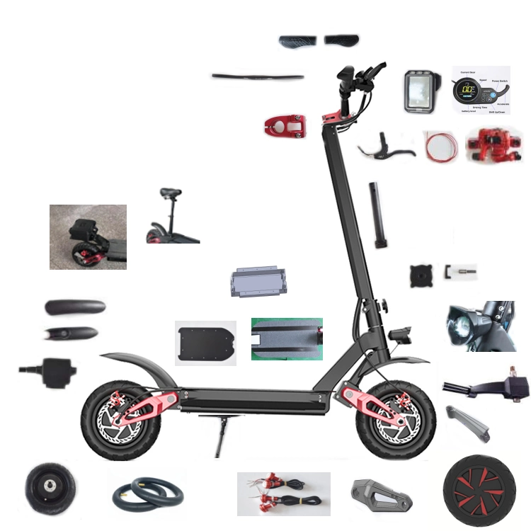 Ecorider Latest Design Oil Brake Two Wheel Dual Motor Electric Scooter, off Road Standing Adult Kick Scooter