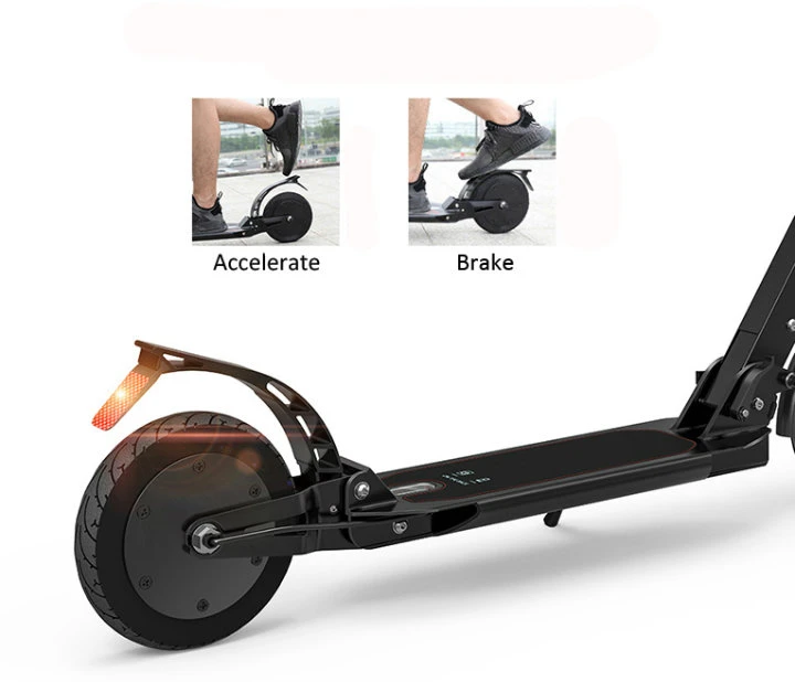 Lithium Battery Aluminum Frame Less Weight Foldable Scooter Scooter Adult