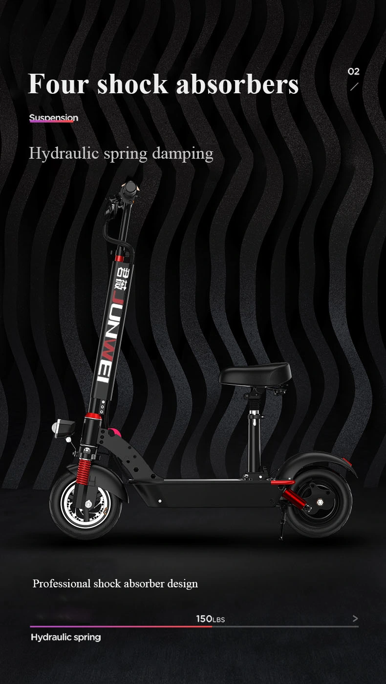 New Ideas 2021 Electric Scooters Warehouse Cheap 48V 12inch Battery Motorcycles Wholesale Electric Scooters