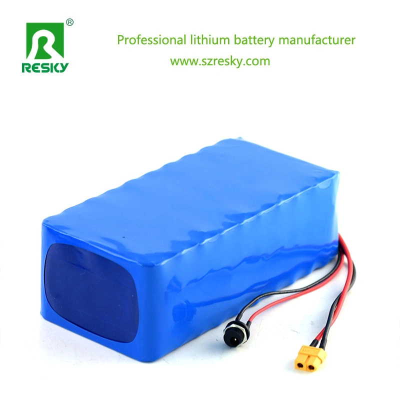 36V 10ah Battery Pack for Electric Bicycle, Electric Motorcycles