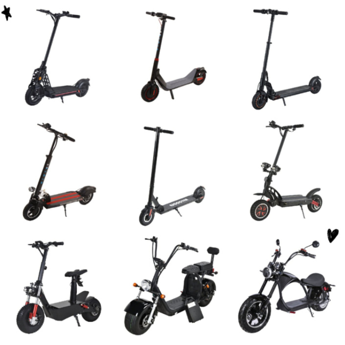 Electric Vehicle 36V 350W Motor Sz01 New Electric Scooter Folding Vehicle 36V 6.0ah Lithium Battery