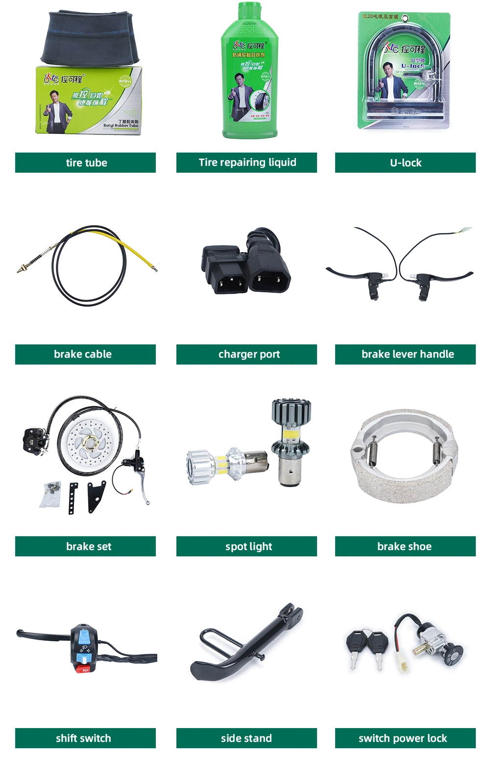 Hot Sale Universal 24V 36V 48V Scooter Ebike Throttle Grip Handlebar Electric Bicycle Scooter Twist Throttle