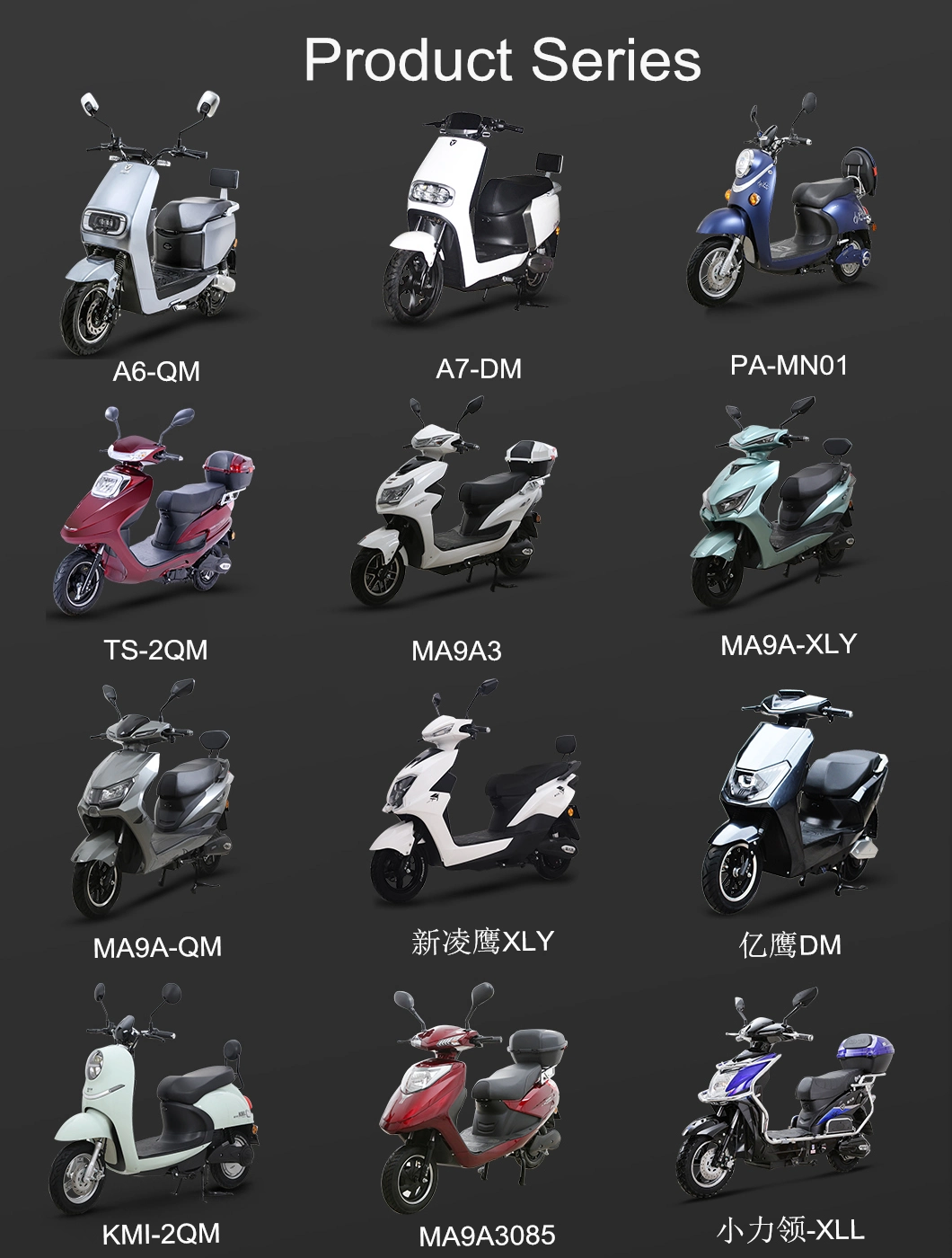 Good Quality Factory Directly Electric Motorcycles 500W Electric Bicycle 60V Motorcycle Scooter Adult