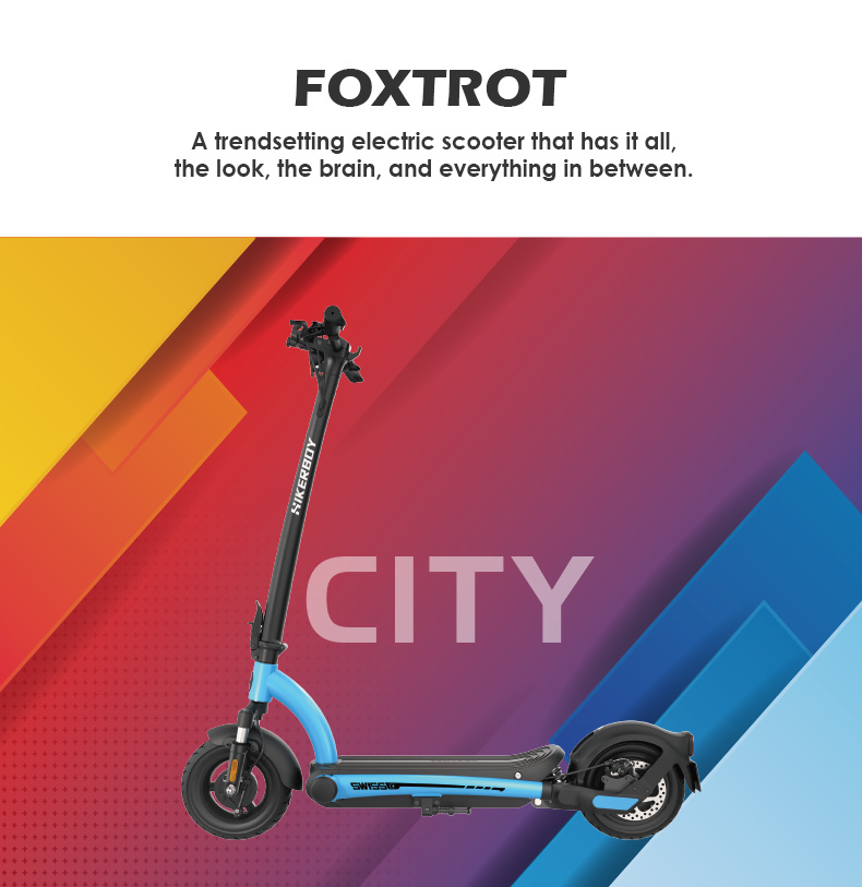 China Electric Scooter 10 Inch 350W 36V Electric Scooter Adult Folding Electric Scooter with APP