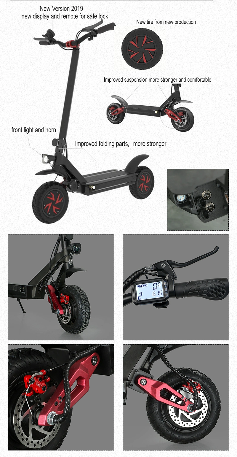 Fast Speed 70km/H Fast Foldable Electric Scooter 3600W, Scooter Electric Adult, Electric Scooter Dual Motor