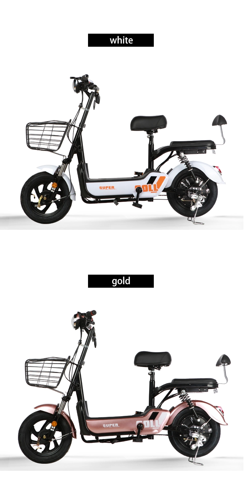14 Inches 50cc Motor Scooter	Not Foldable Electric Bicycle Scooter	30km/H Mini Bike