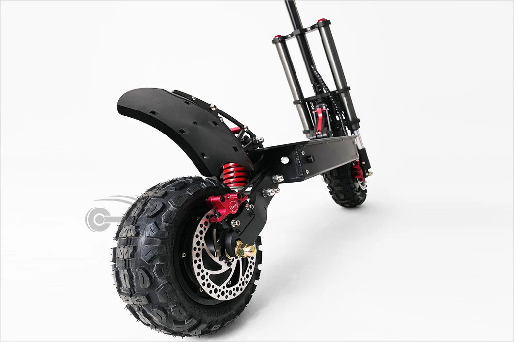 Max Output 3600W Dual Motor Powerful Two Wheel 11 Inch Fat Tire off Road Electric Scooter