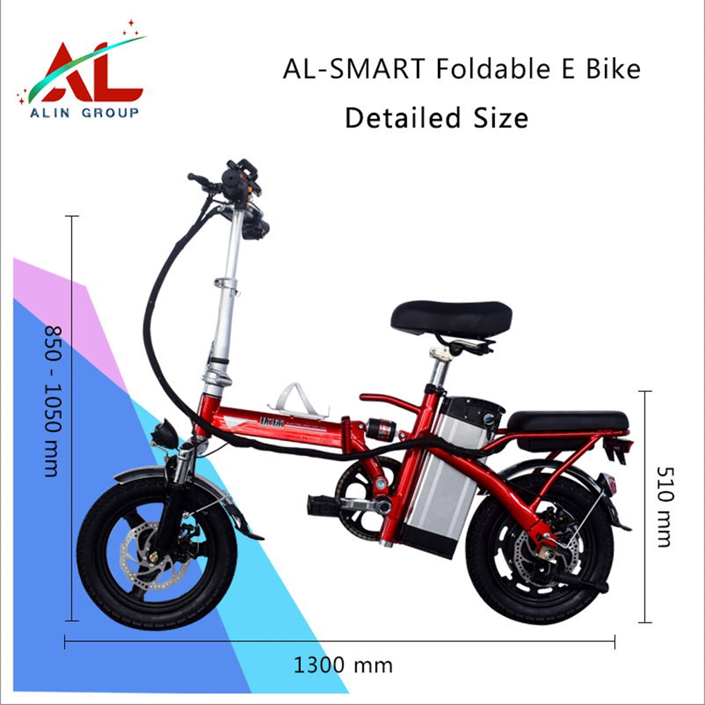 Al-Smart 350W Electric Bicycle E Bike Motor Electric Bicycle 48V Electric Bicycle for Sale