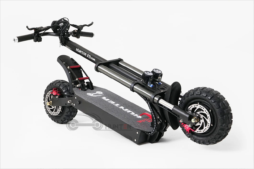 Max Output 3600W Dual Motor Powerful Two Wheel 11 Inch Fat Tire off Road Electric Scooter