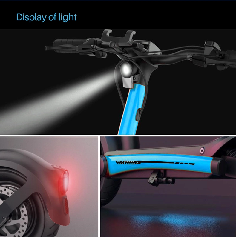 The Most Fashionable 2 Wheel Electric Scooter Adult Electric Motorcycle 350W Foldable E-Scooter