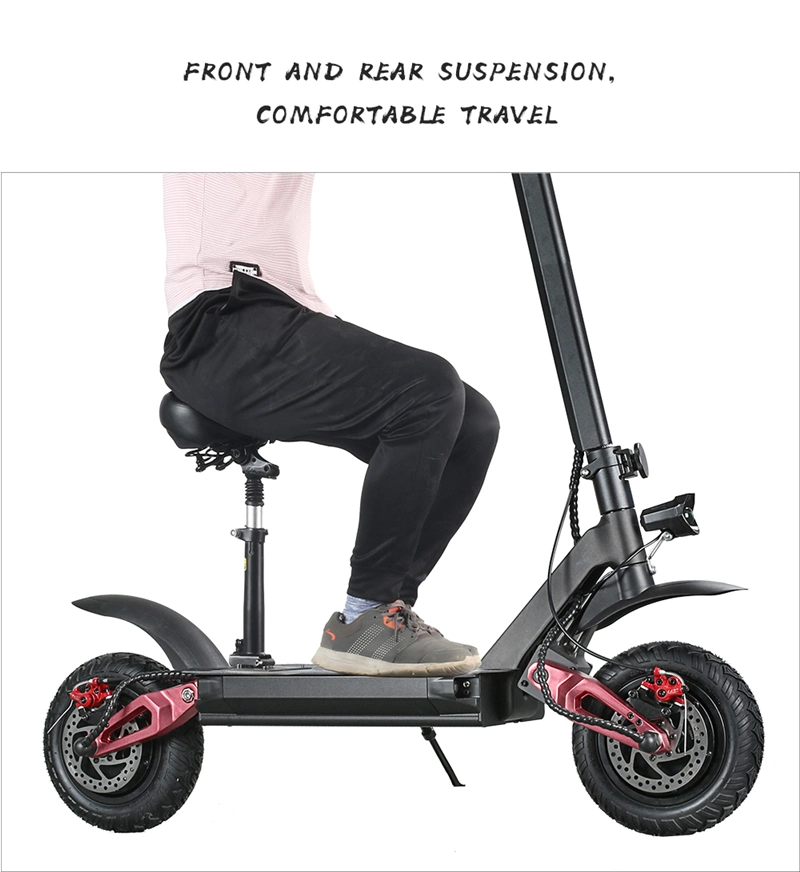 Electric Foldable Scooter 10inch Tire Powerful Electric Scooter Portable Mobility Fastest Electric Scooter