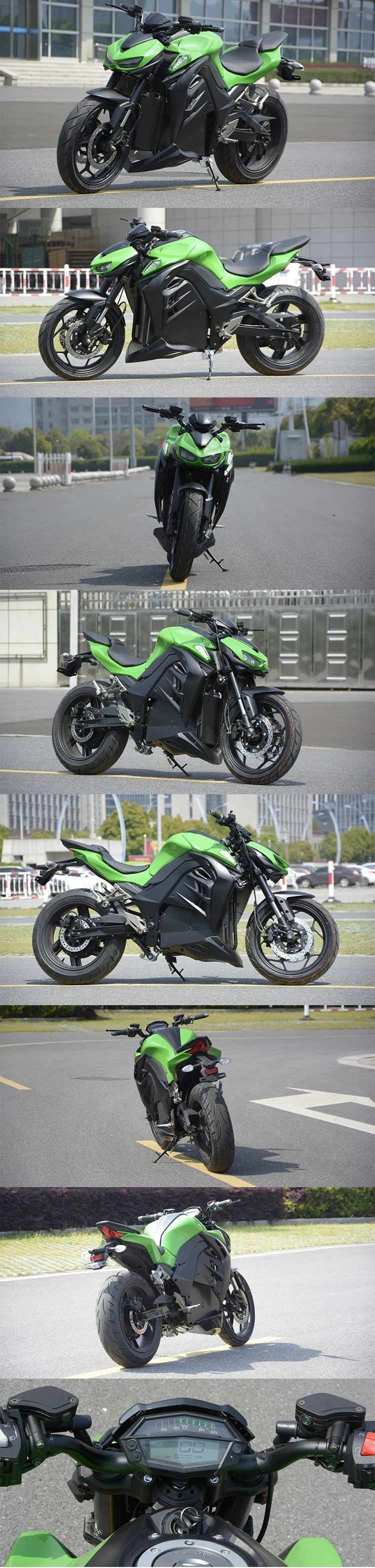 Hot Selling Adult Z1000 Racing 150km/H 20000W Electric Motorcycles