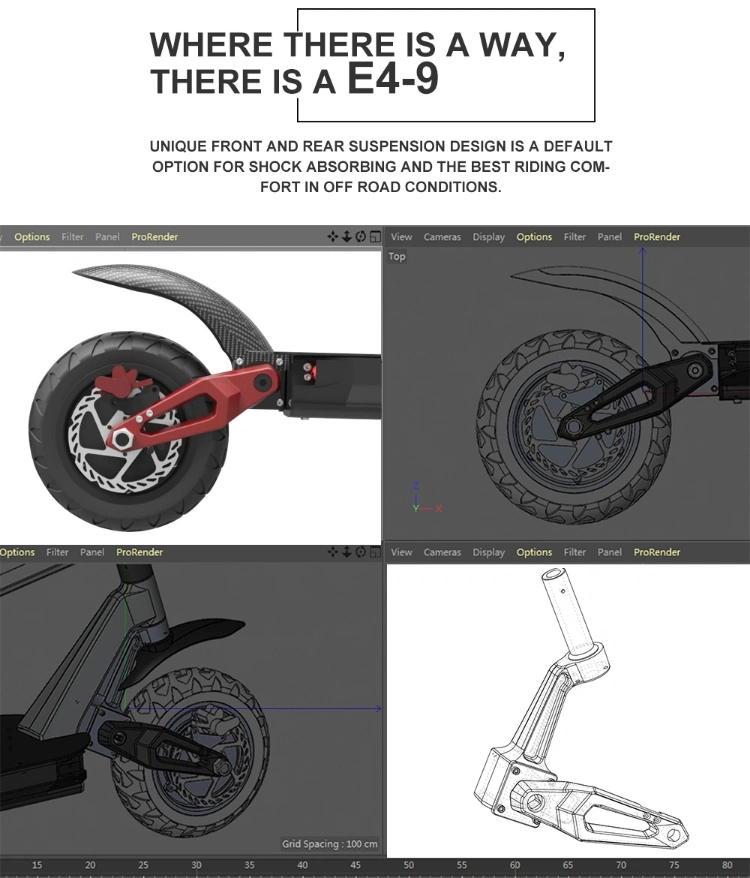 2 Wheel Electrics Kick Skateboard Fold Mobility Motor Electric Scooter