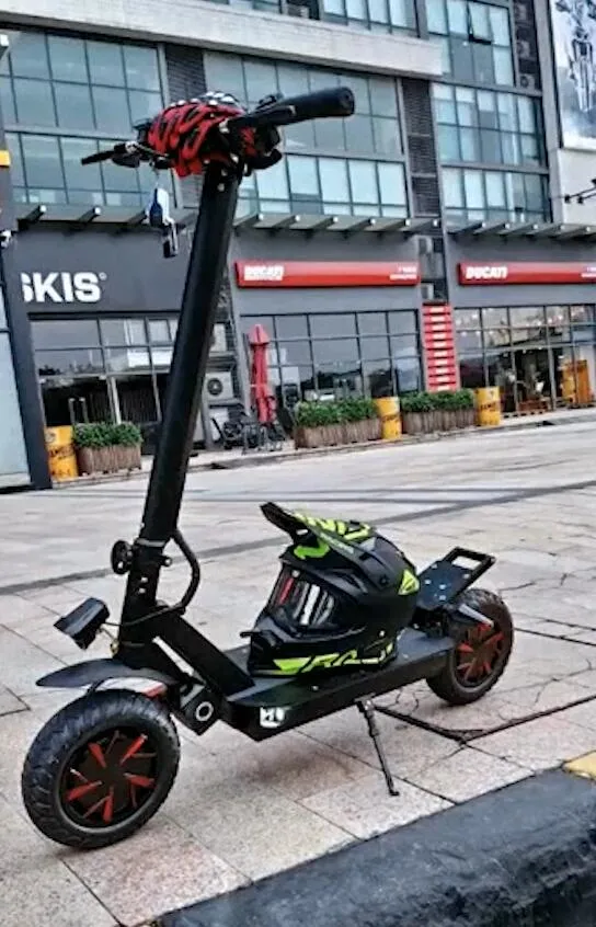 Ecorider Dual Motor Scooter Electro Folding Mobility Scooter with 75km/H