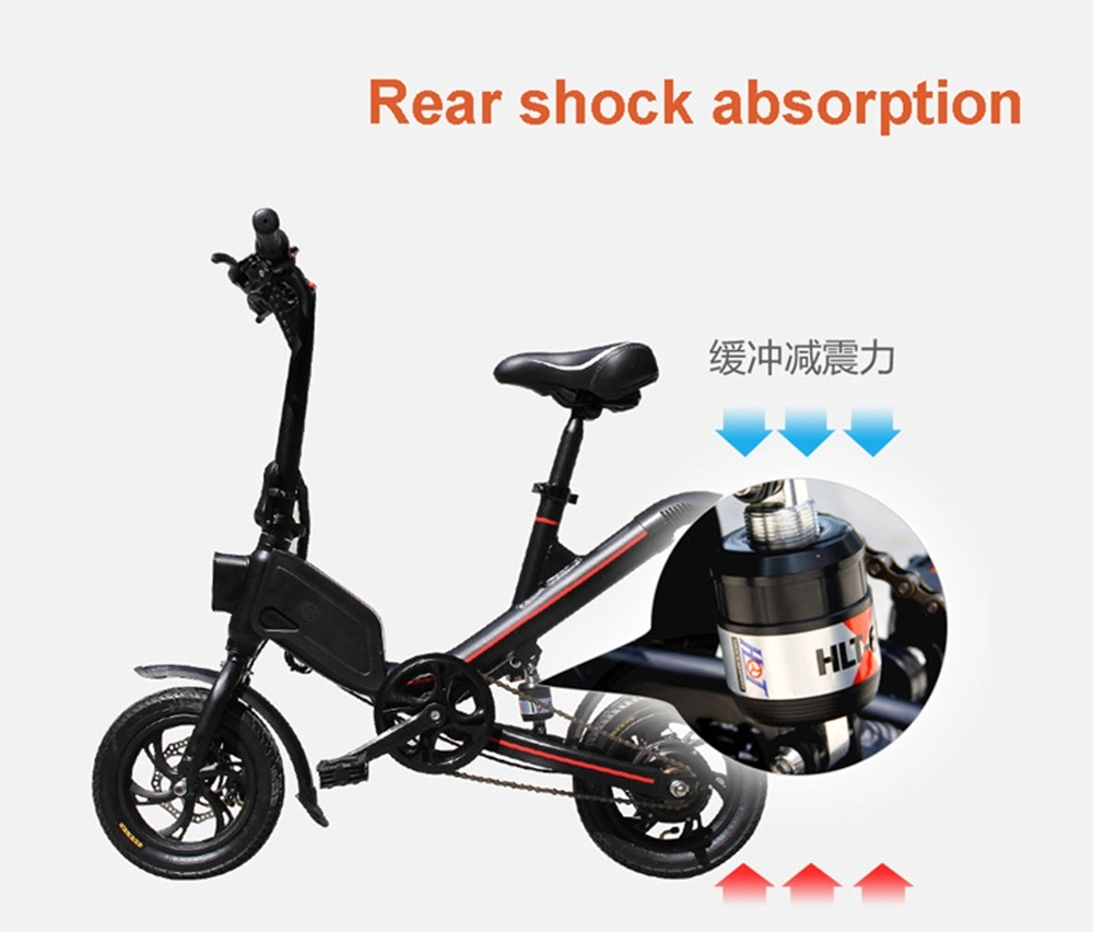 12 Inch 350W 36V Electric Folding Bikes Portable Bicycle in EU Warehouse Free Shipping No Tax