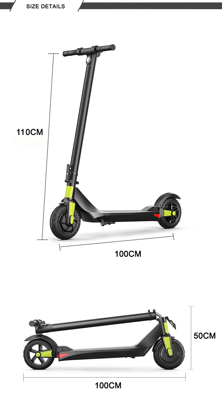 8 Inch 250W Waterproof Two Wheels Smart Scooters for Adults for Teenagers Wholesale Foldable Electric Scooter