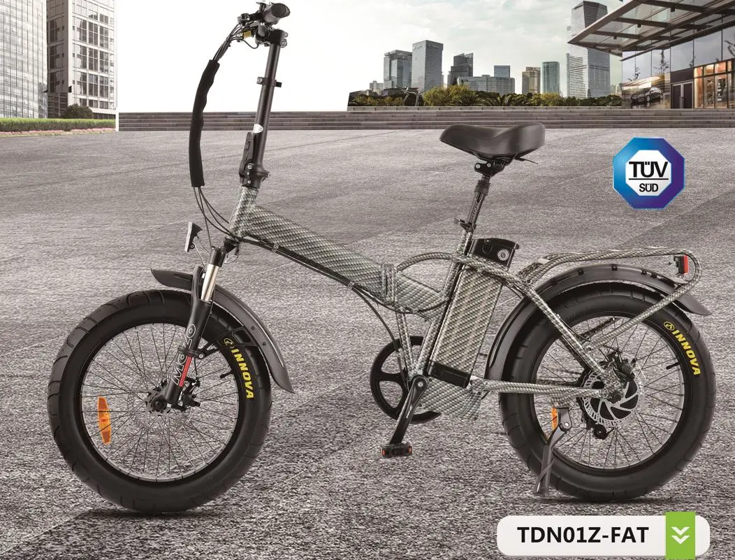 20 Inch Mini Fat Tire Folding Electric Bike/Beach Electric Bike