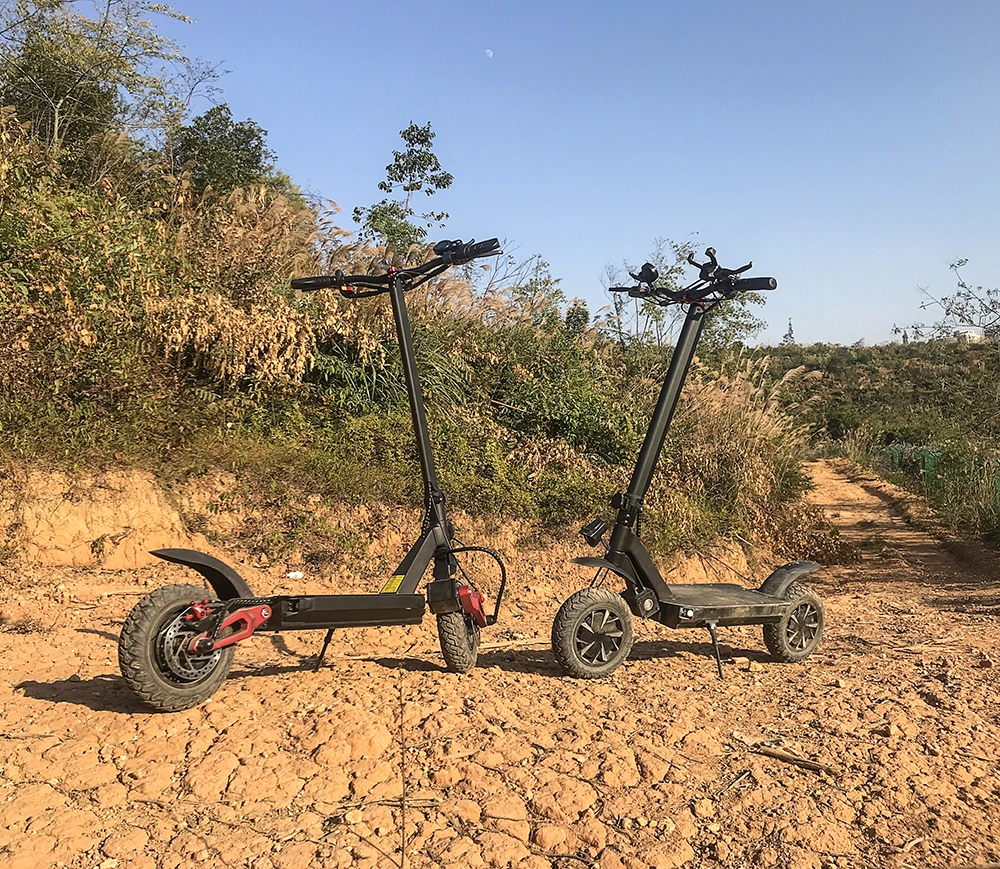 Dual Motor Kick Electric Scooters 3600W Folded Mini Electric Scooter