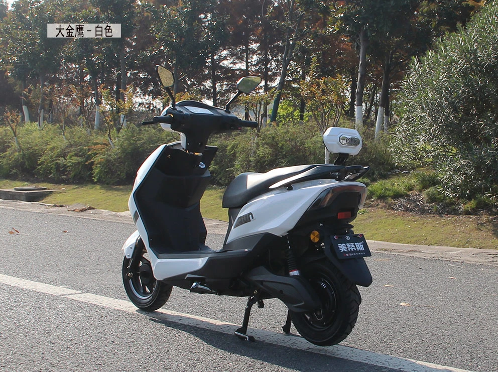 Scooter Electric Motorcycle with Big Seat Box for Helmet