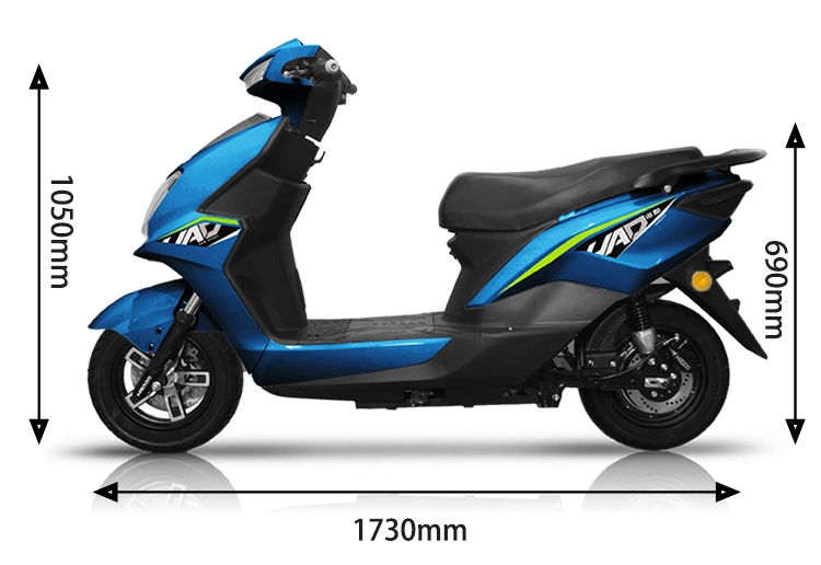 2021 Fashion 72V Electric Scooter 1200W 2 Wheel Electric Motorcycles for Adults