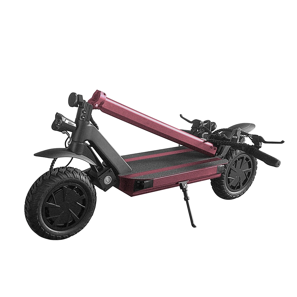 Foldable Two Wheels 48V 1000W Dual Battery Dual Motor off Road Kick Scooter