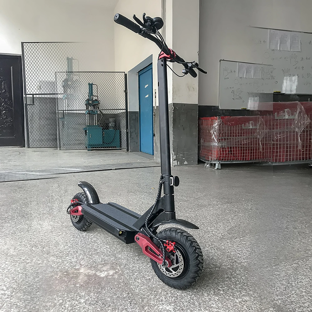 Foldable Two Wheels 48V 1000W Dual Battery Dual Motor off Road Kick Scooter