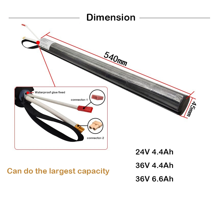 24V 4.4ah 7s2p Li-ion Battery, Electric Scooter Foldable, CE Approvalfoldable Carbon Fiber Electric Scooter Li-ion Battery