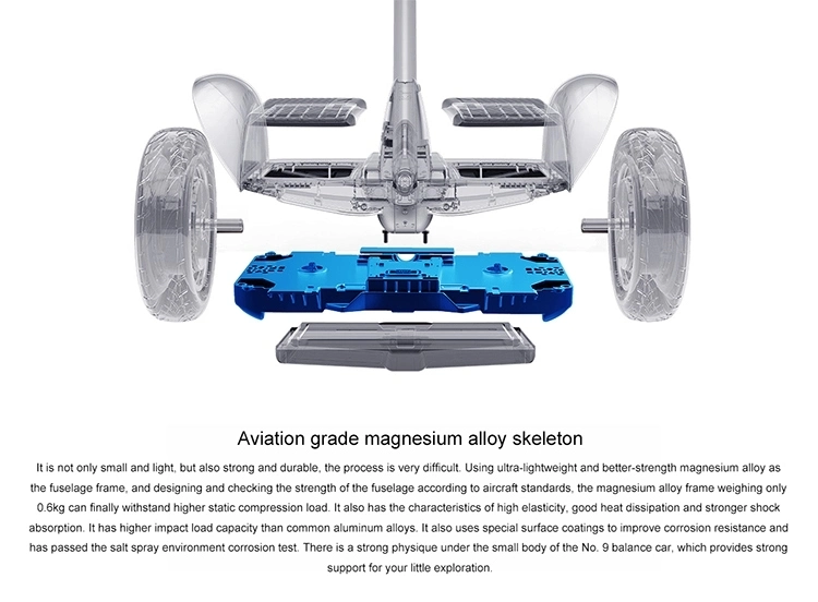 Electric Mobility Scooter Electric Skateboard Self-Balancing Scooter with Handle