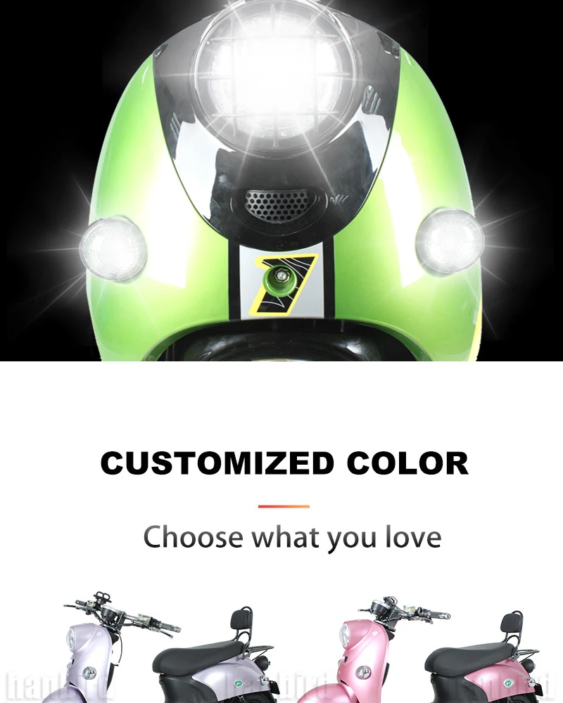 Good Looking Popular Electric Scooter 1000W 1500W 2000W Gk in Stock for Sale