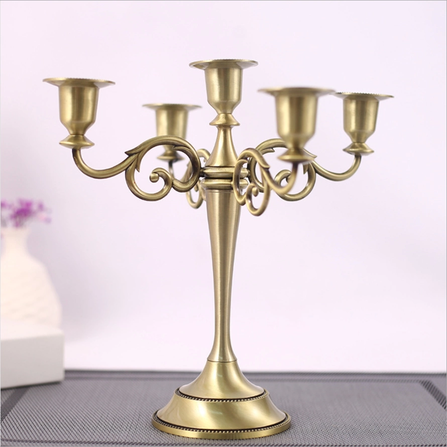 Nordic Style Decorating Candle Holders Gold Tall Candle Holders for Weddings Metal Tealight Candle Holders