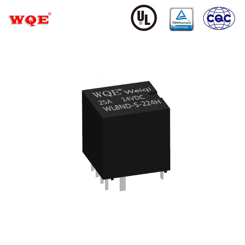 Automotive Spdt 25A 8pin Waterproof Auto Car Relay PCB Relay Two Types of Bridge Connection