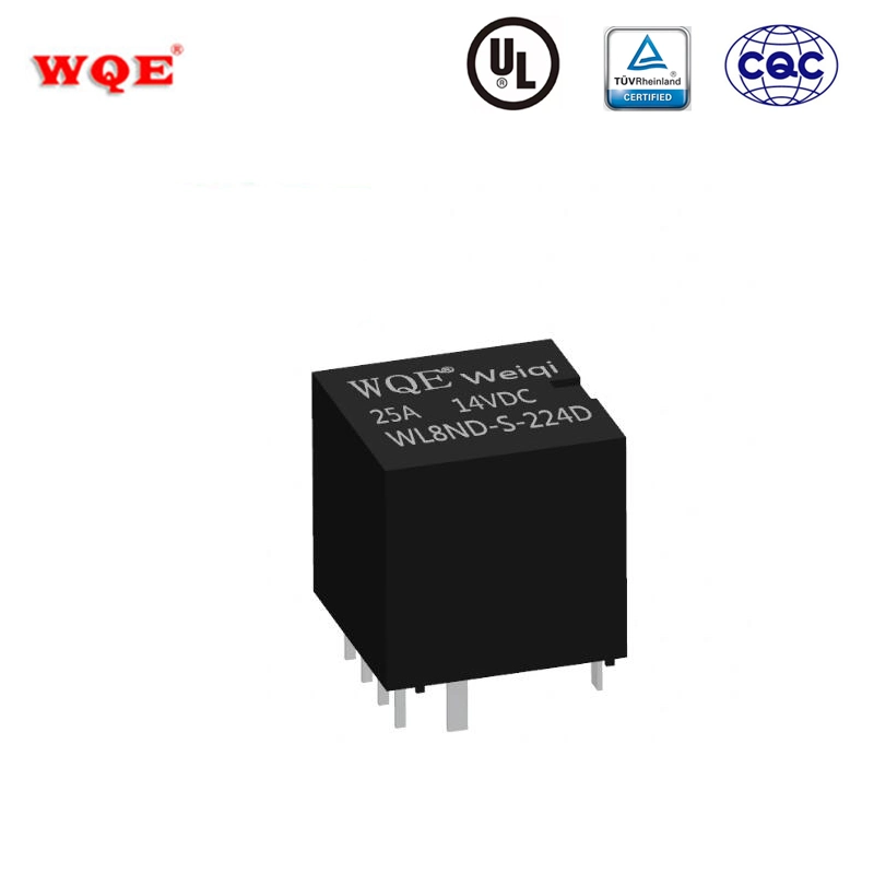 Automotive Spdt 25A 8pin Waterproof Auto Car Relay PCB Relay Two Types of Bridge Connection