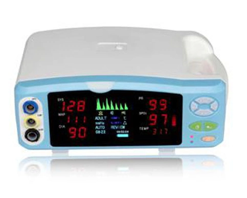 FM-2400 Hospital Medical Vital Signs Cardiac Multi Parameter Patient Blood Pressure Monitor
