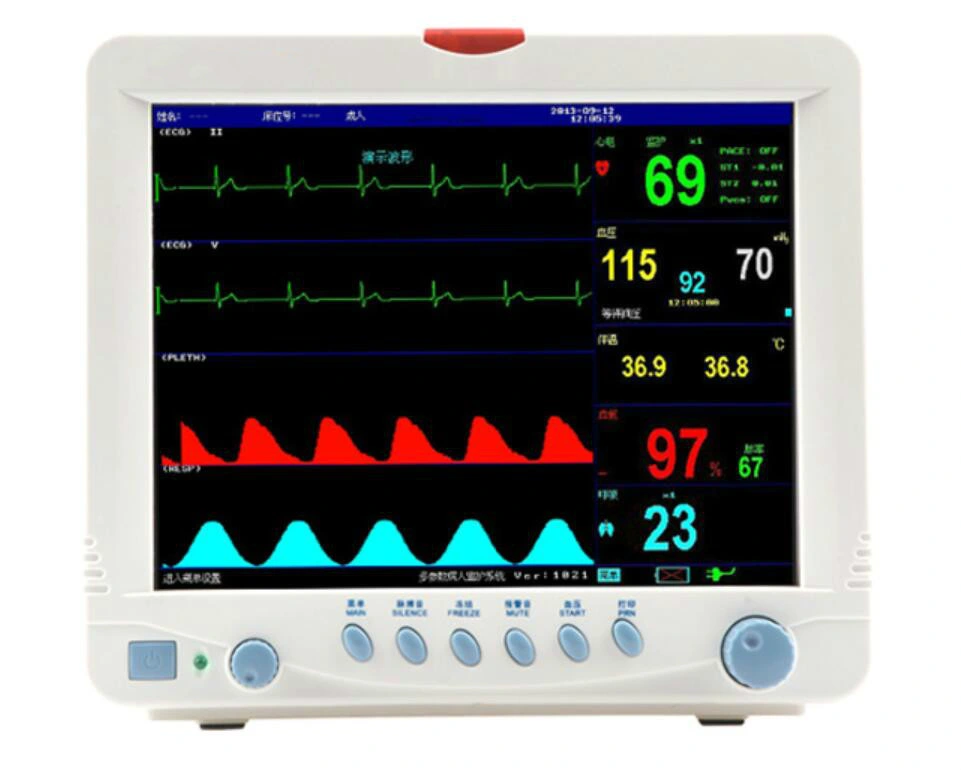 Multiparameter Patient Monitor/Cardiac Monitor/ Blood Pressure Monitor