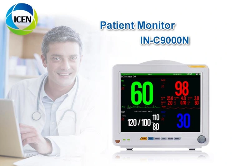 IN-C9000V Multi-Parameter Patient Monitor Wall Mount For Ambulance Patient Monitor