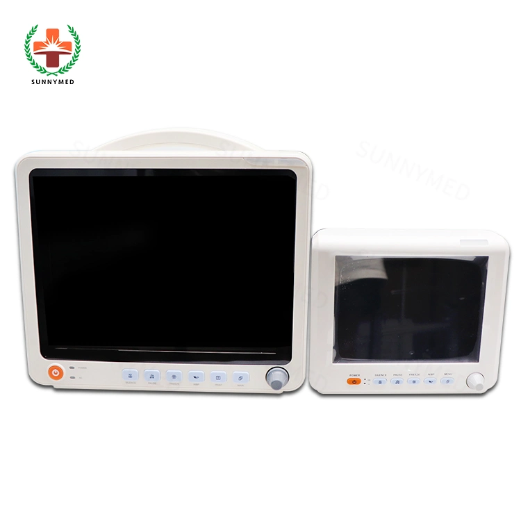 Sy-C004c 8 Inch TFT LCD Medical Monitor SpO2 Temp Vital Sign Monitor
