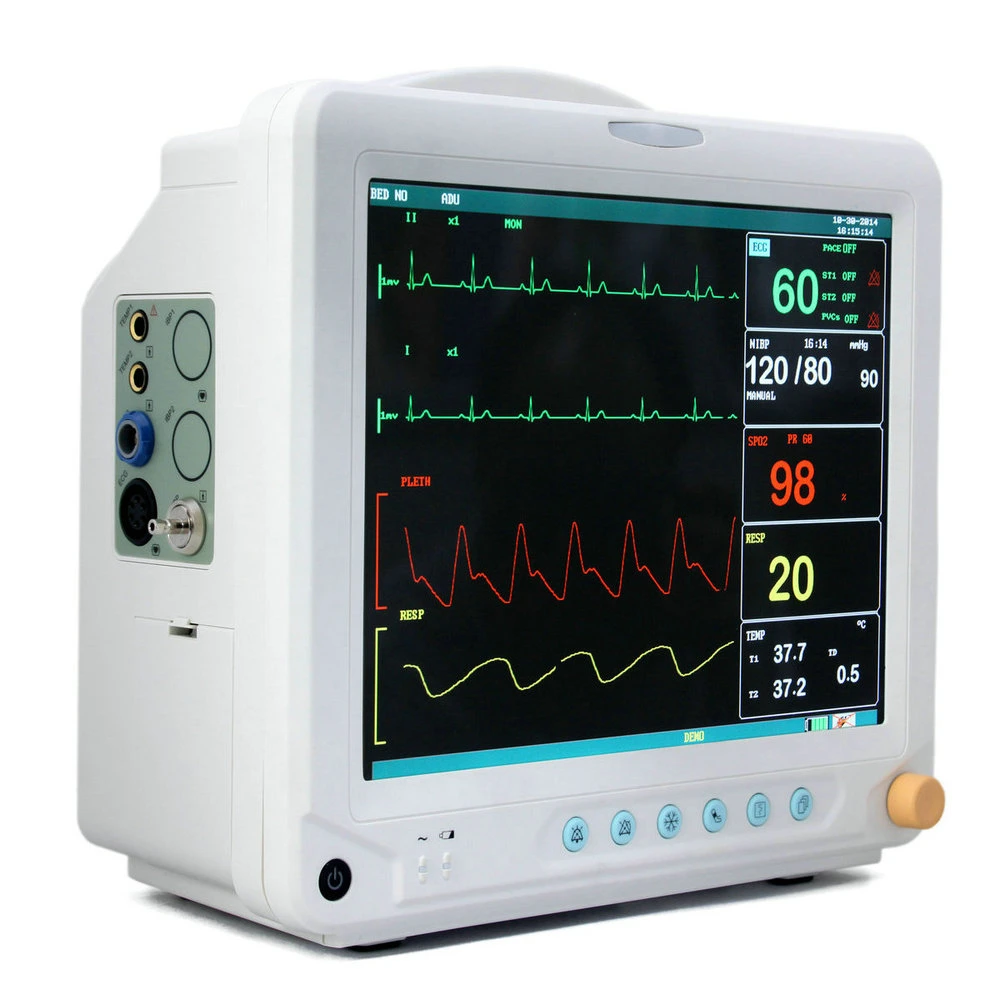 China Vital Signs Monitor with SpO2/Temp/Hospital Medical Patient Monitor