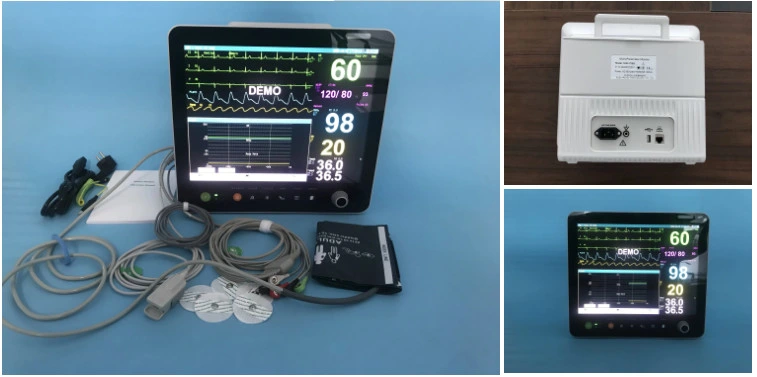 Patient Monitoring Devices Color TFT Optional Touch Screen ICU Vital Signs Monitor