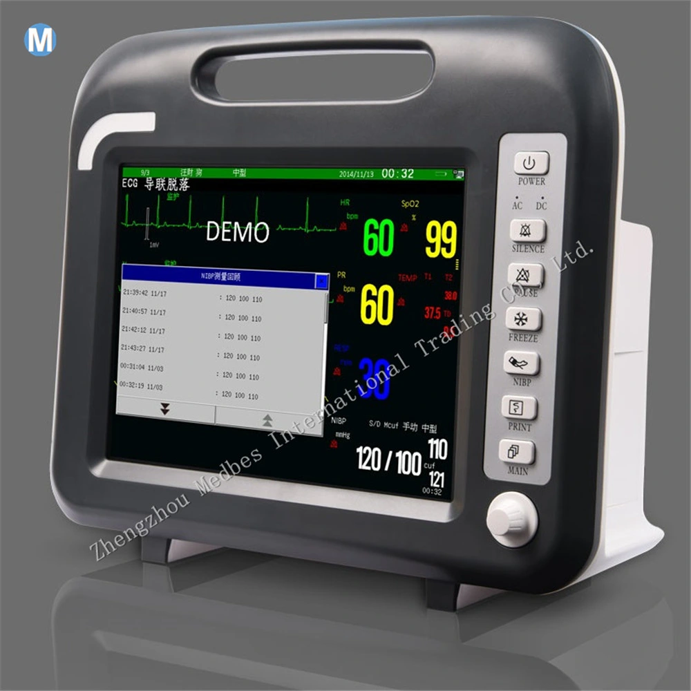 12.1', 15.1' Touch Screen ECG Multi-Parameter ICU Patient Monitor
