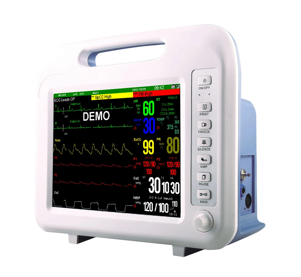 Factory Price Cheap 6 Multi-Parameters Patient Monitor/12 Inch Patient Monitor Price (MSLMP15)