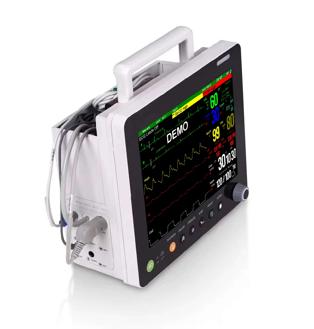 Sinnor Spr9000V/Vet12V Multi Parameter Monitor Veterinary Monitor Etco2 Portable Monitor AG Bis