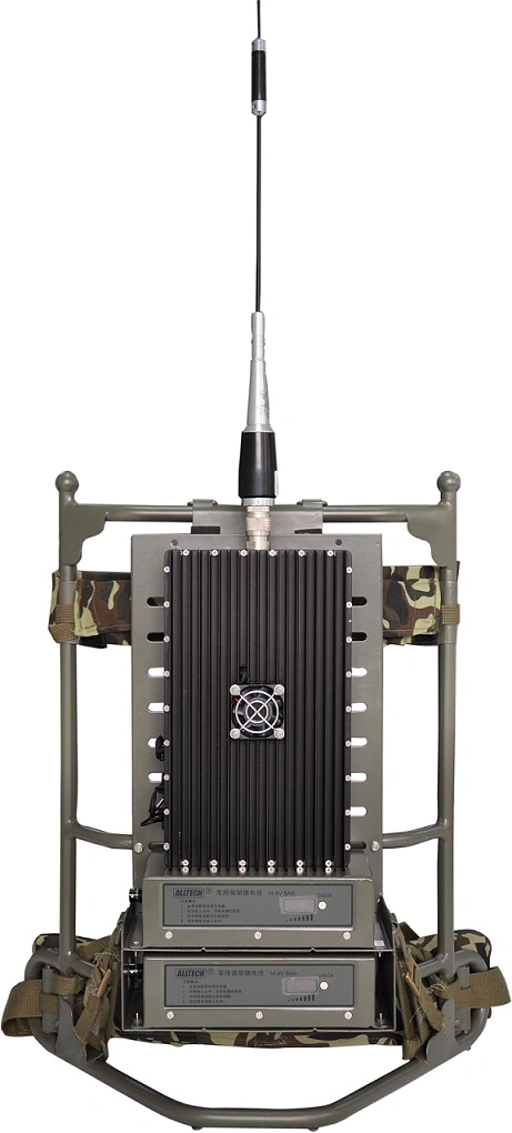 60ms Delay 80km Manpack Cofdm Mobile Video Transmission Equipment for Military Police Monitoring