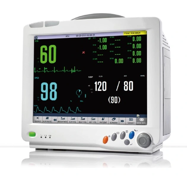 Medical Equipment ECG/Hr/Resp/Temp/SpO2/NIBP Modular Patient Monitor